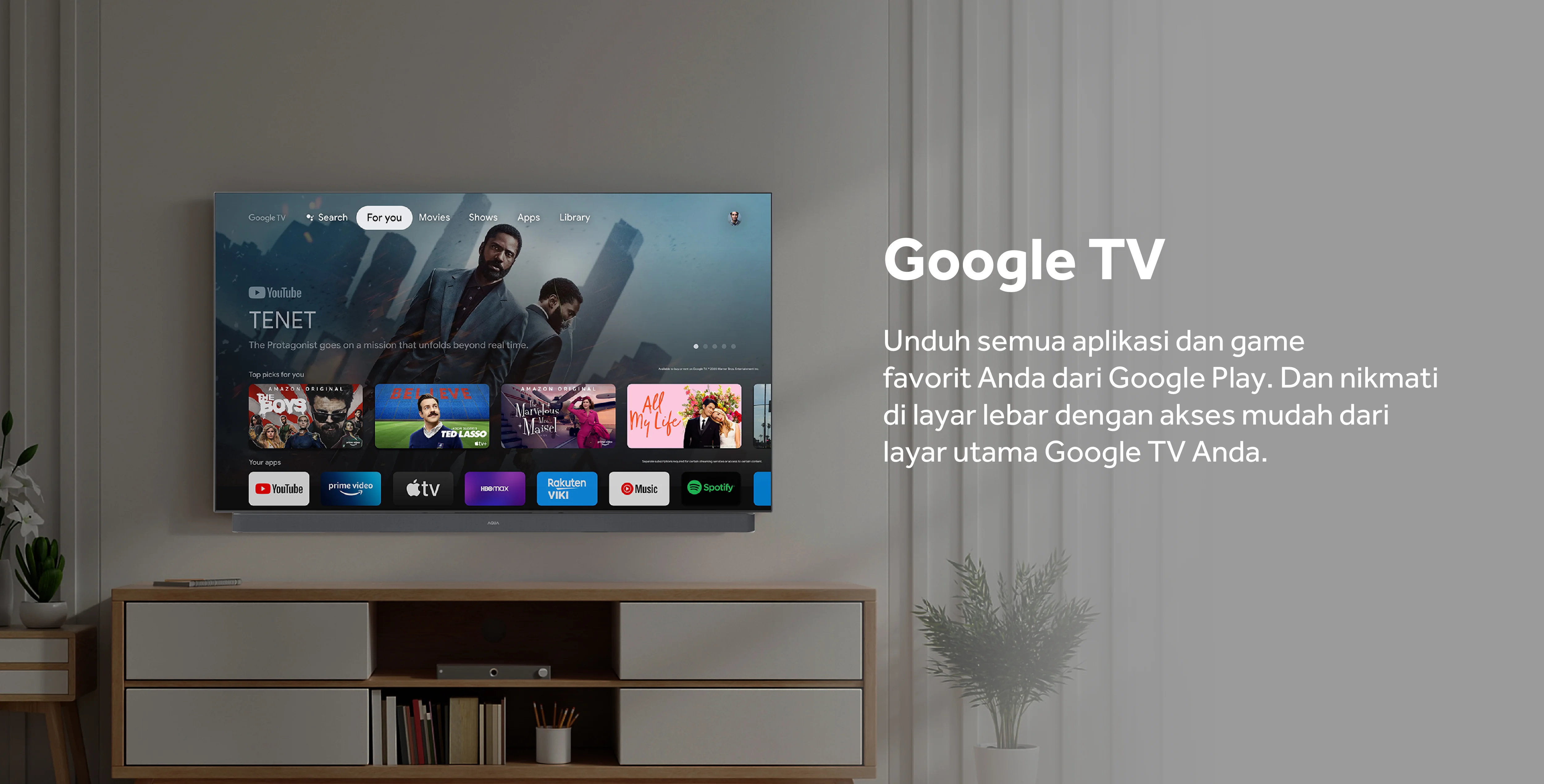 Smart TV AQUA Elektronik AQT65C900UX